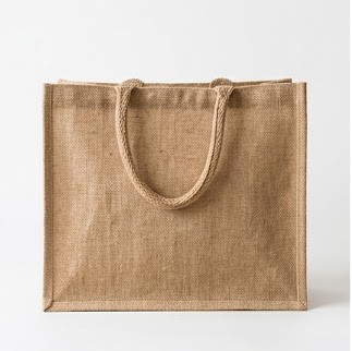 Cabas grand format en jute